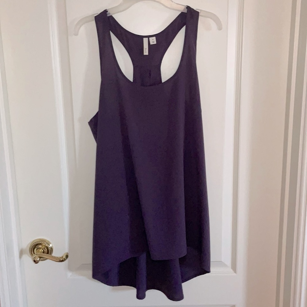Smoky Purple High Low Tank